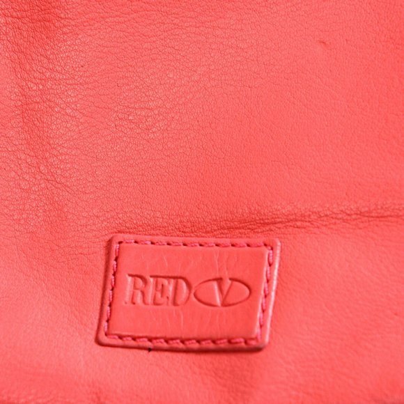 Red Valentino Pink 100% Leather Shoulder Bag